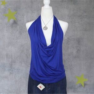 Y2K Sunari Lifestyle Dead-stock‎ Stretchy Halter Women’s Size Large